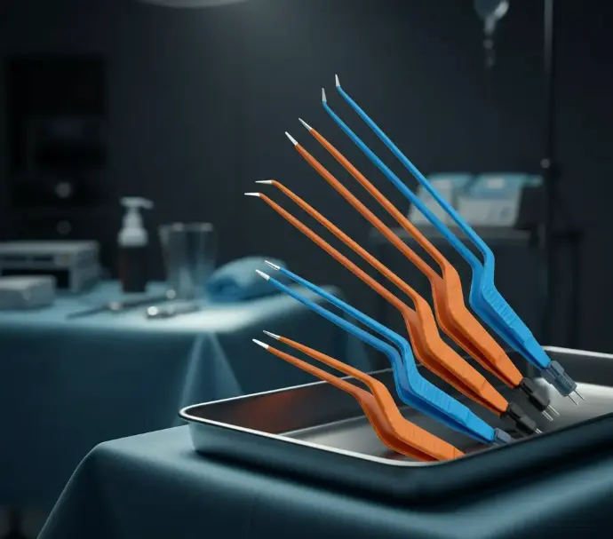 OEM bipolar forceps varieties—reusable and single-use options for precise electrosurgery