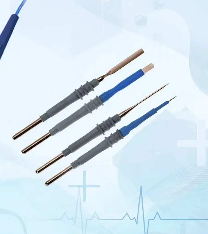 Electrodos electrocirúrgicos activos para cortes precisos y coagulación durante procedimientos quirúrgicos