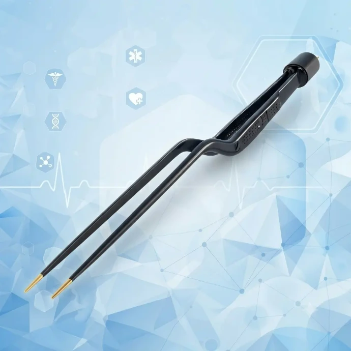 Non-stick bipolar forceps with anti-stick coated tips for precise electrosurgical coagulation