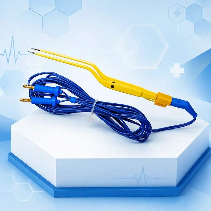 Disposable bipolar forceps for single-use electrosurgical coagulation and precision tissue handling