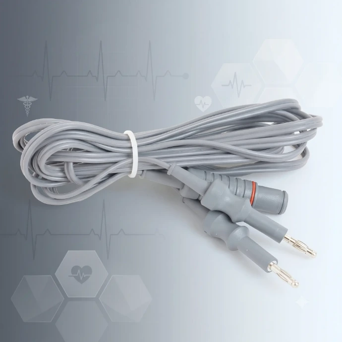 Karl Storz-compatible bipolar cable for reliable connection between bipolar forceps and Karl Storz electrosurgical generators