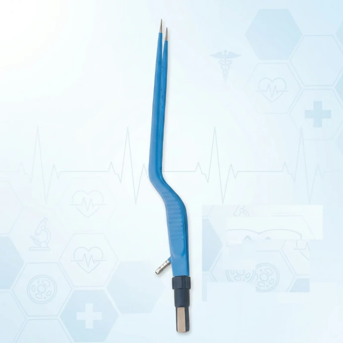 Pinces bipolaires d'irrigation avec irrigation saline intégrée pour une coagulation bipolaire précise et une réduction de l'adhérence des tissus pendant les procédures microsurgicales
