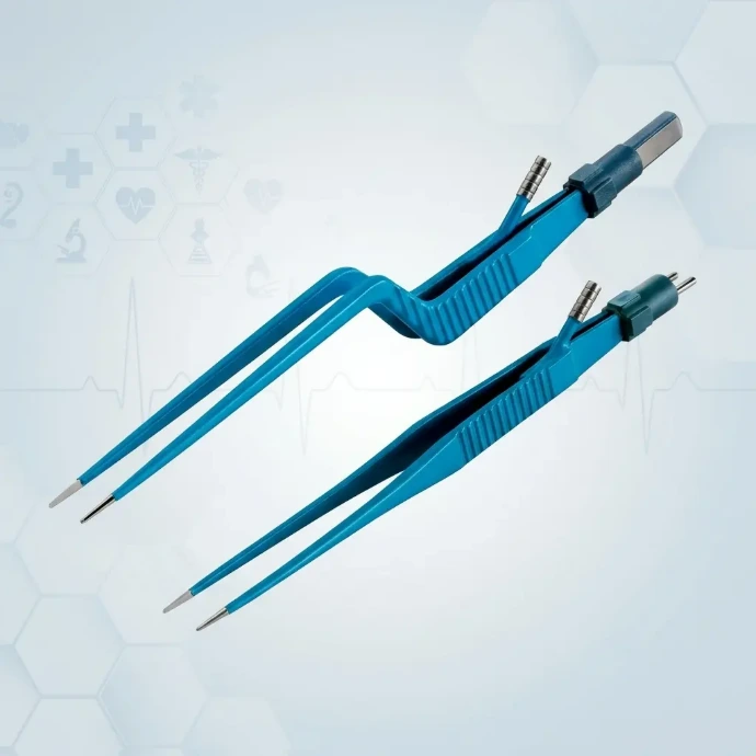 Reusable irrigation bipolar forceps with irrigation functionality to support specific electrosurgical applications.
