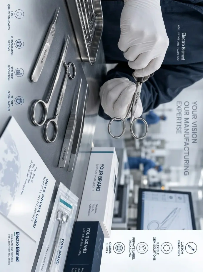 OEM and private label surgical instrument manufacturing and custom branding
