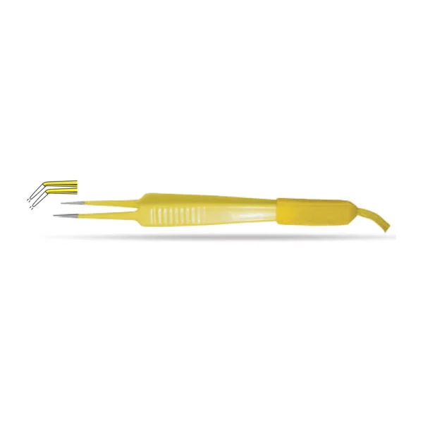 Forceps bipolaires de bijoutier à usage unique