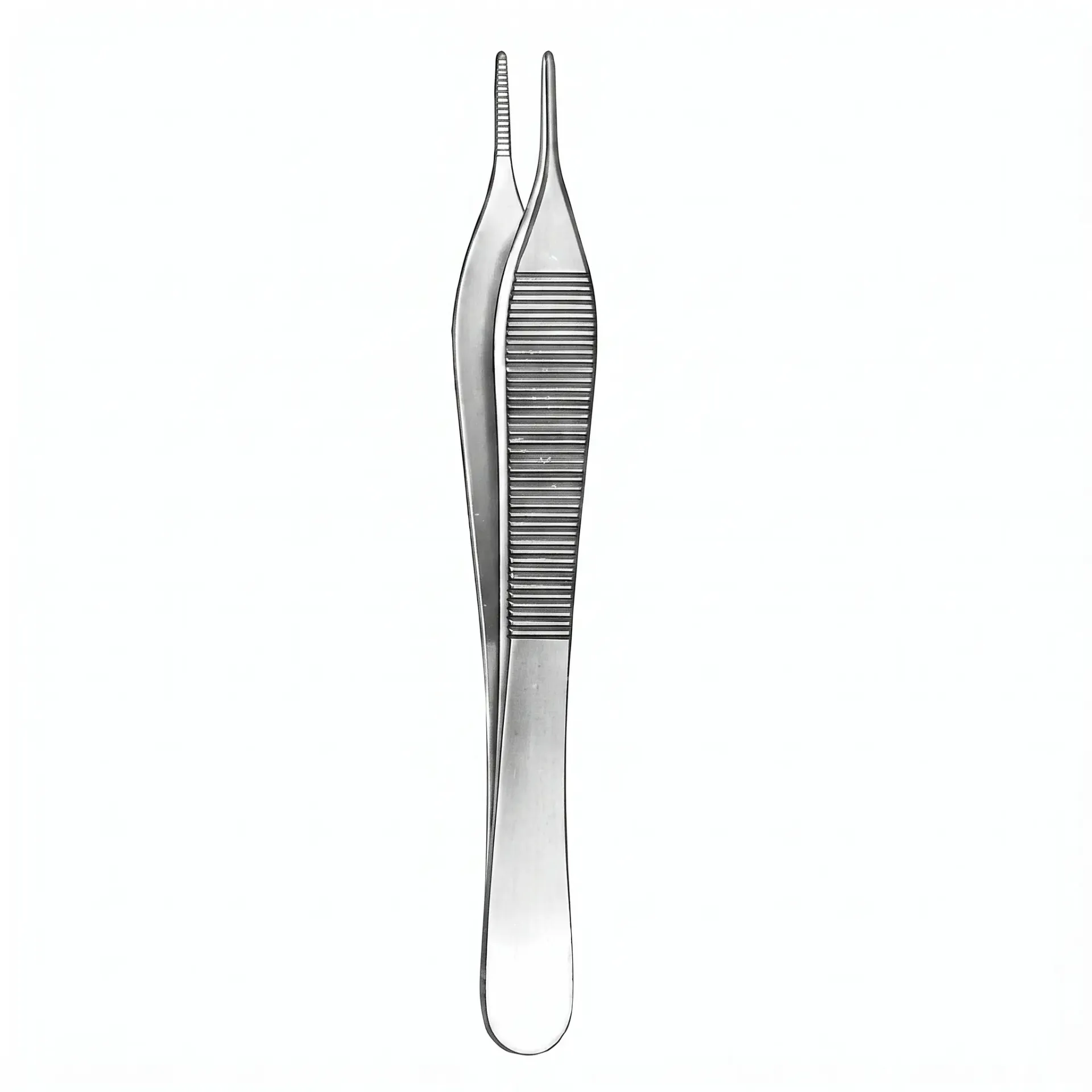 Adson Dressing Forceps – 120 mm, Straight, Serrated