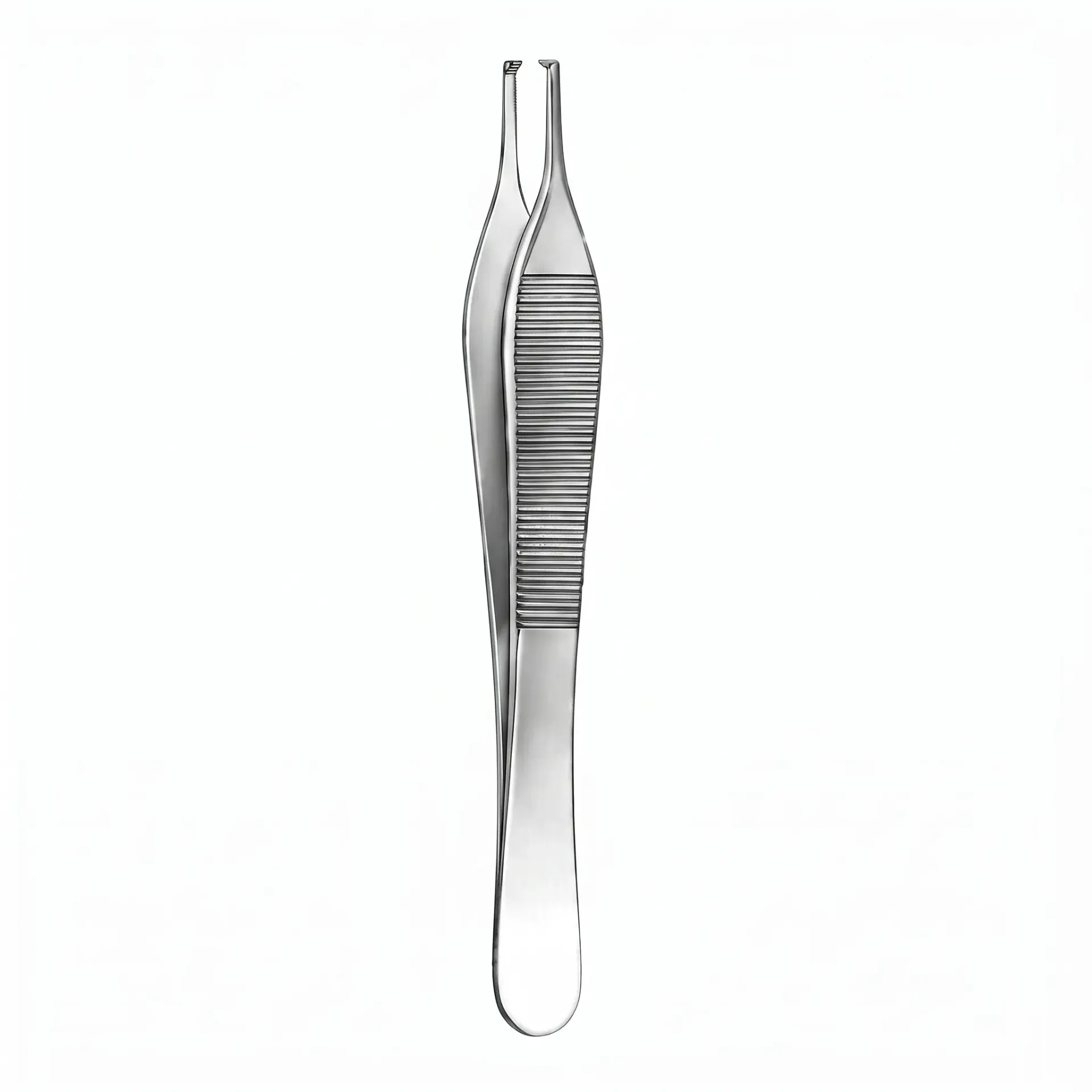[DF-030-120-S] Pinzas de Tejido Adson – 120 mm, Rectas, 1×2 Dientes