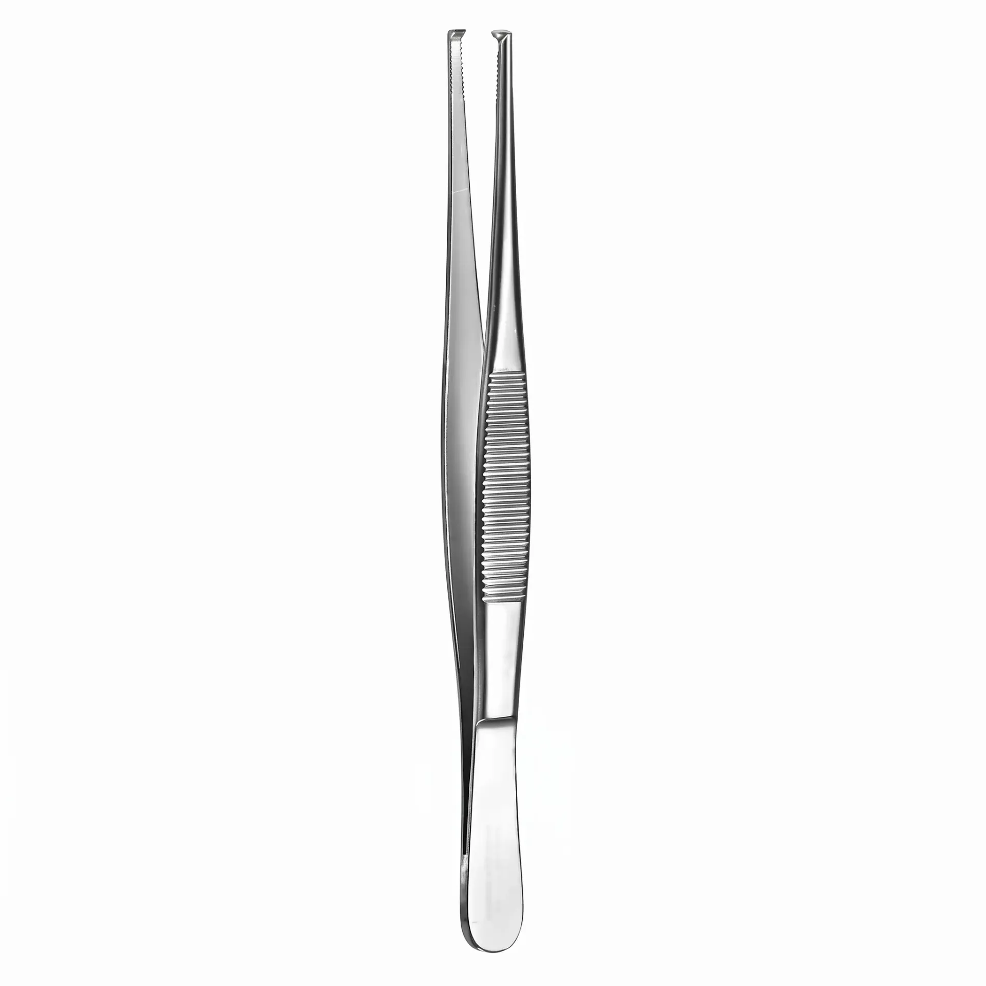 Tissue Forceps – 145 mm, Straight, 1×2 Teeth