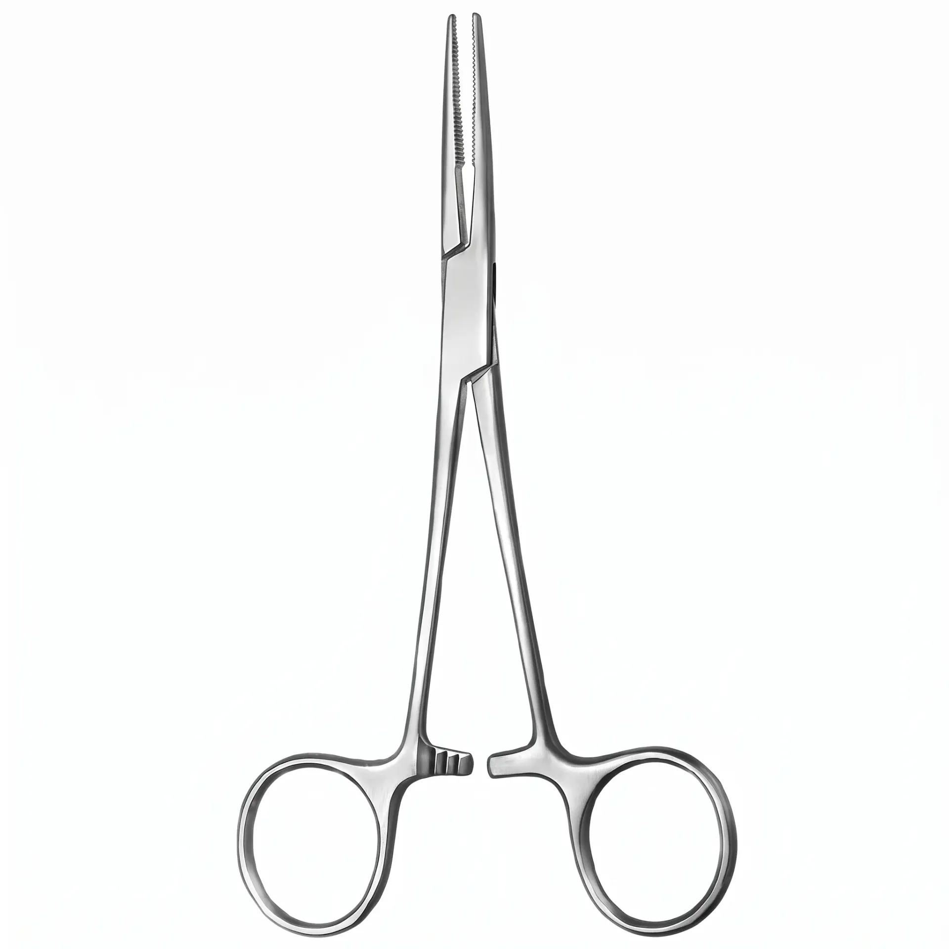 [HF-020-140-S] Pinces hémostatiques Kelly – 140 mm, Droites, Dentelées