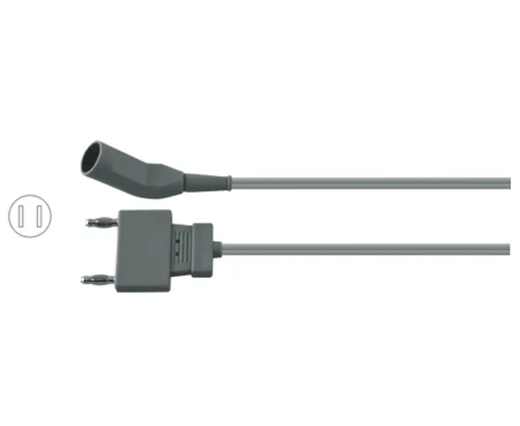 Silicone Bipolar Cable Reusable – Aesculap Plug / Valleylab Connector