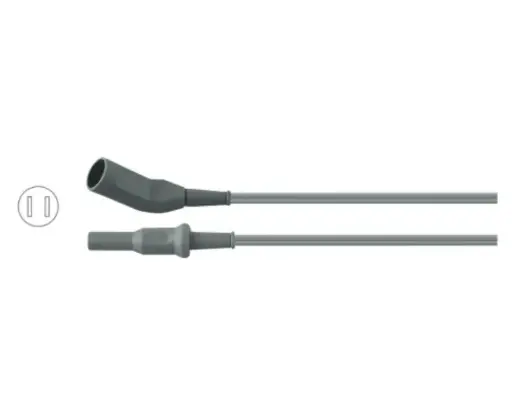 Cable Bipolar de Silicona Reutilizable – Enchufe Aesculap / Conector Martin